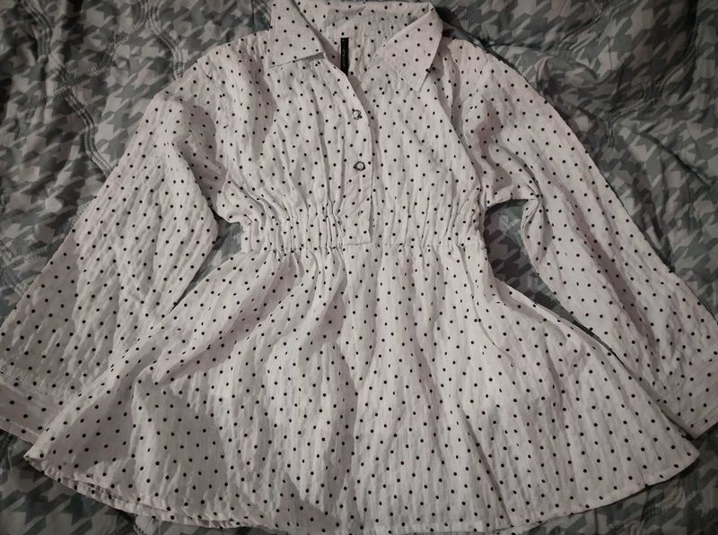 Polka Dot Top - Stylish &amp; Chic