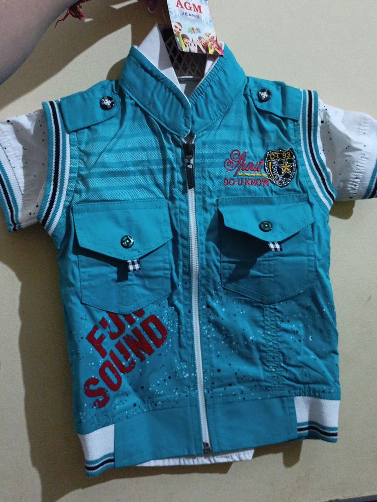 Baby Boy Party Wear 3 Piece Suit Size 20