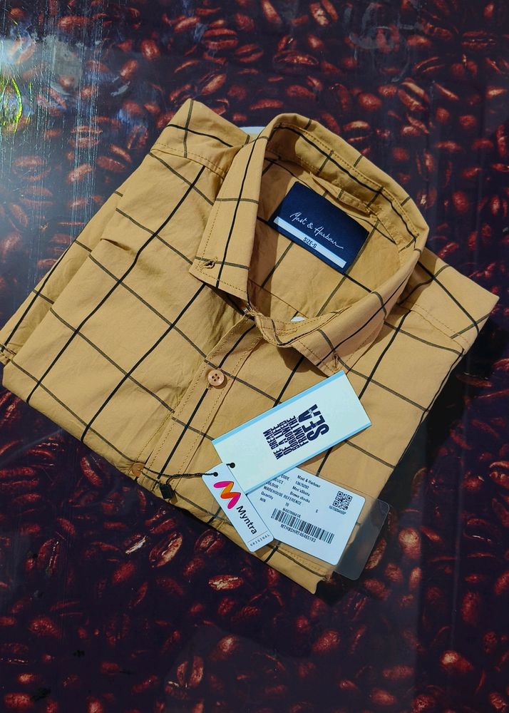 Tartan Checks Opaque Cotton Casual Shirt