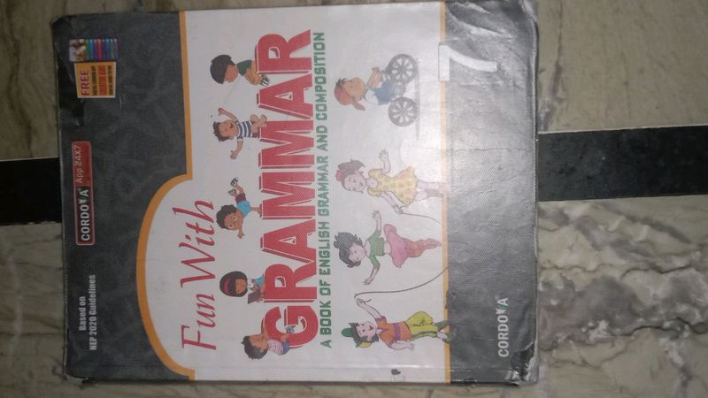 Maths And Grammar Book For Class 7