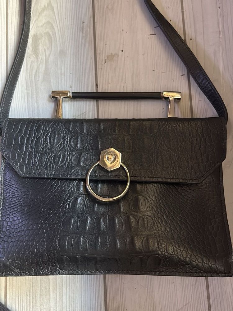 hidesign Black Handbag