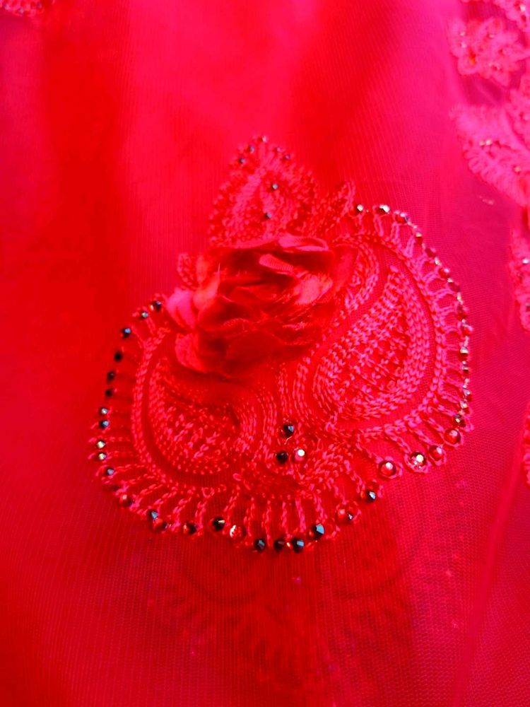 Soft Net Saree with blouse 44