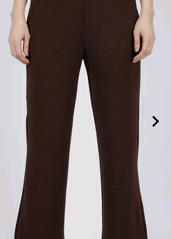 Brown Boot Cut Pant
