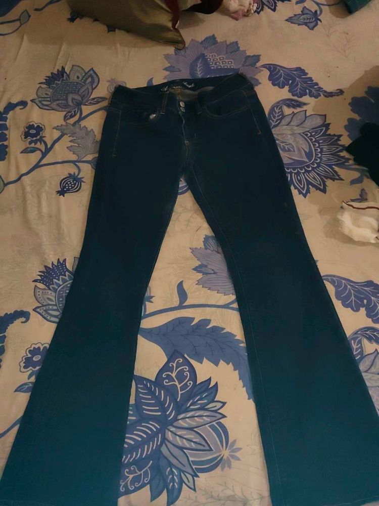 Flared Denim Jeans