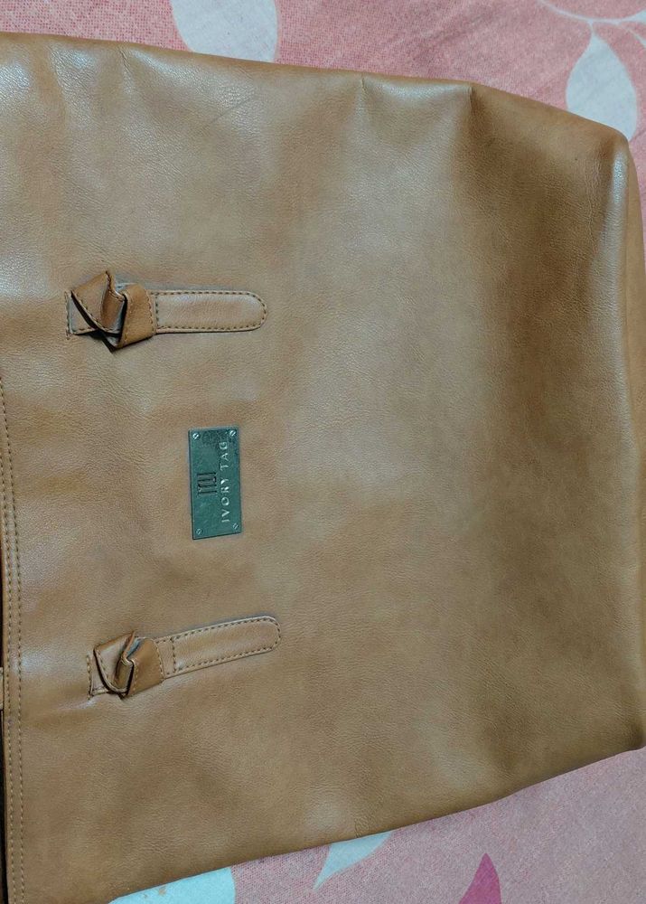 Ivory Tag Tote Bag