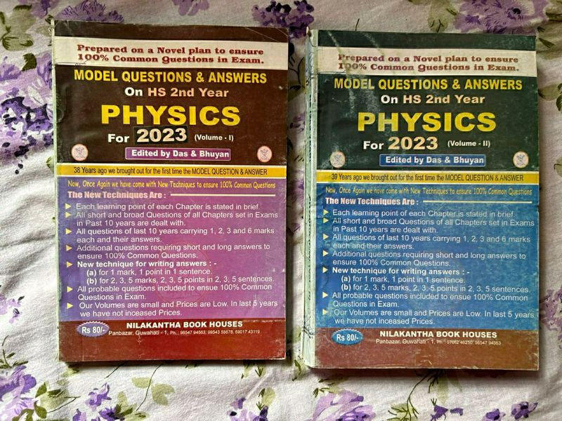 Ahsec Class 12 Physics