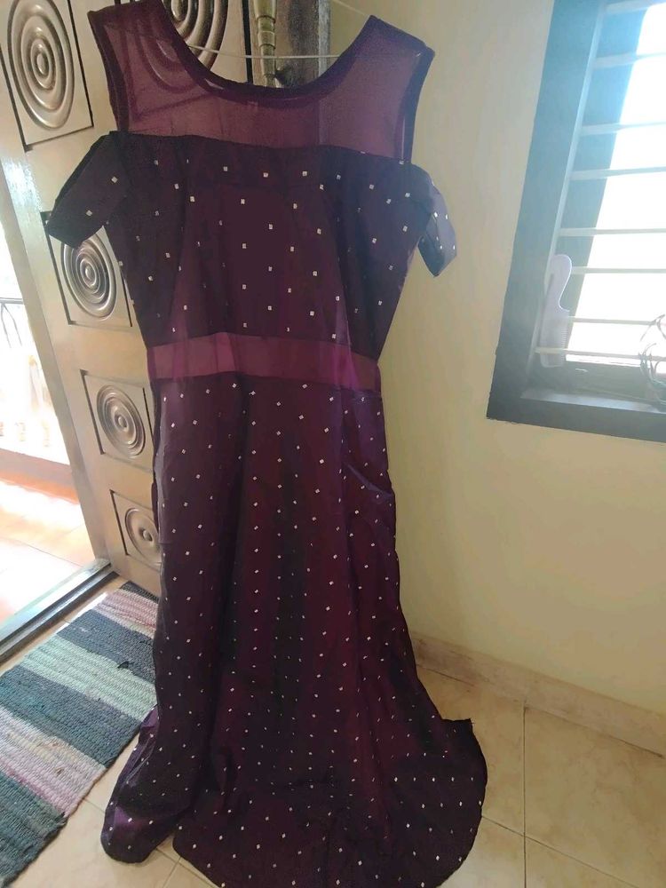 Elegant Purple Dress