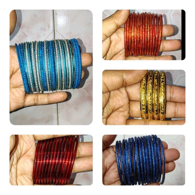5 Different Bangles Set