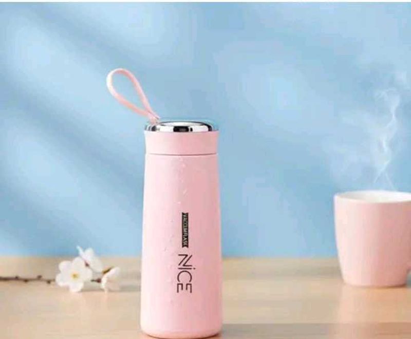Pink 'Nice' Water Bottle pack of 1