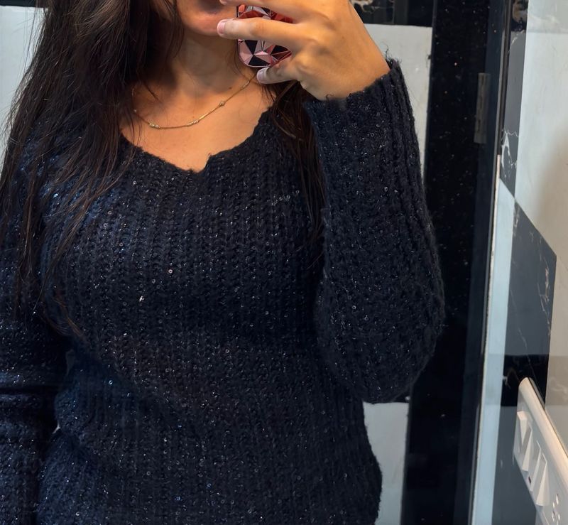 🪬Jennifer Lopez Sparkle Sweater🪬