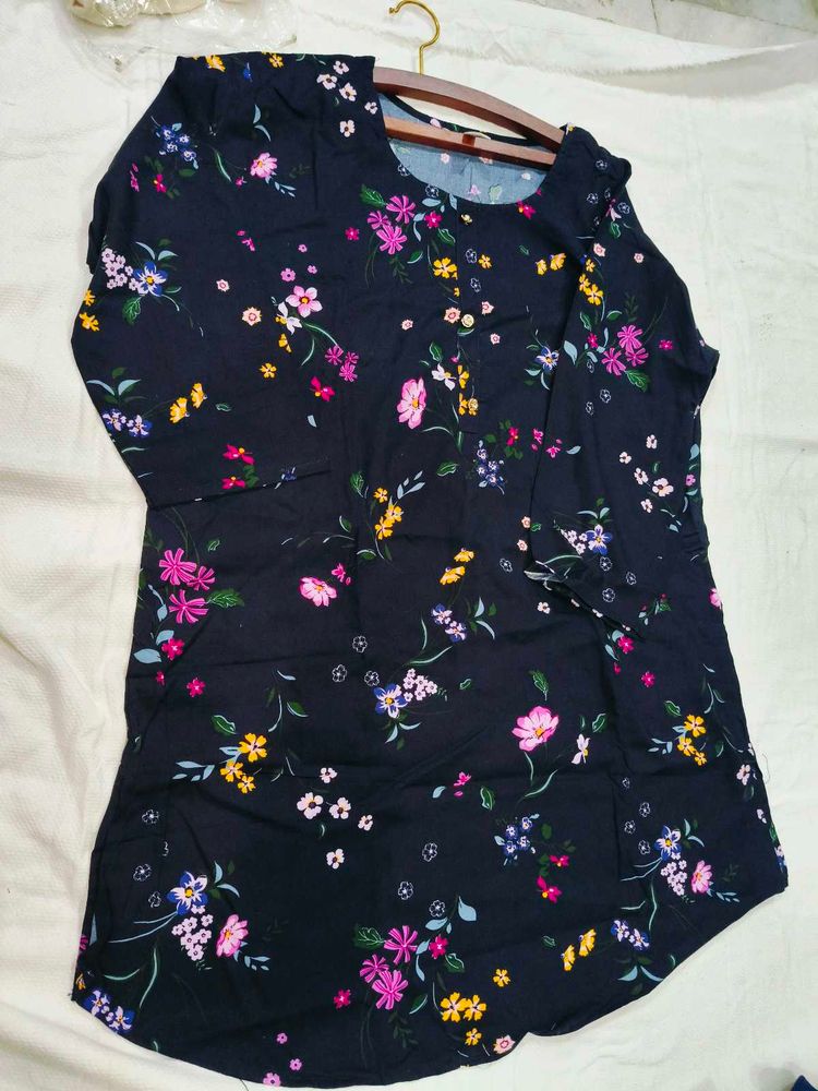 Floral Print kurti