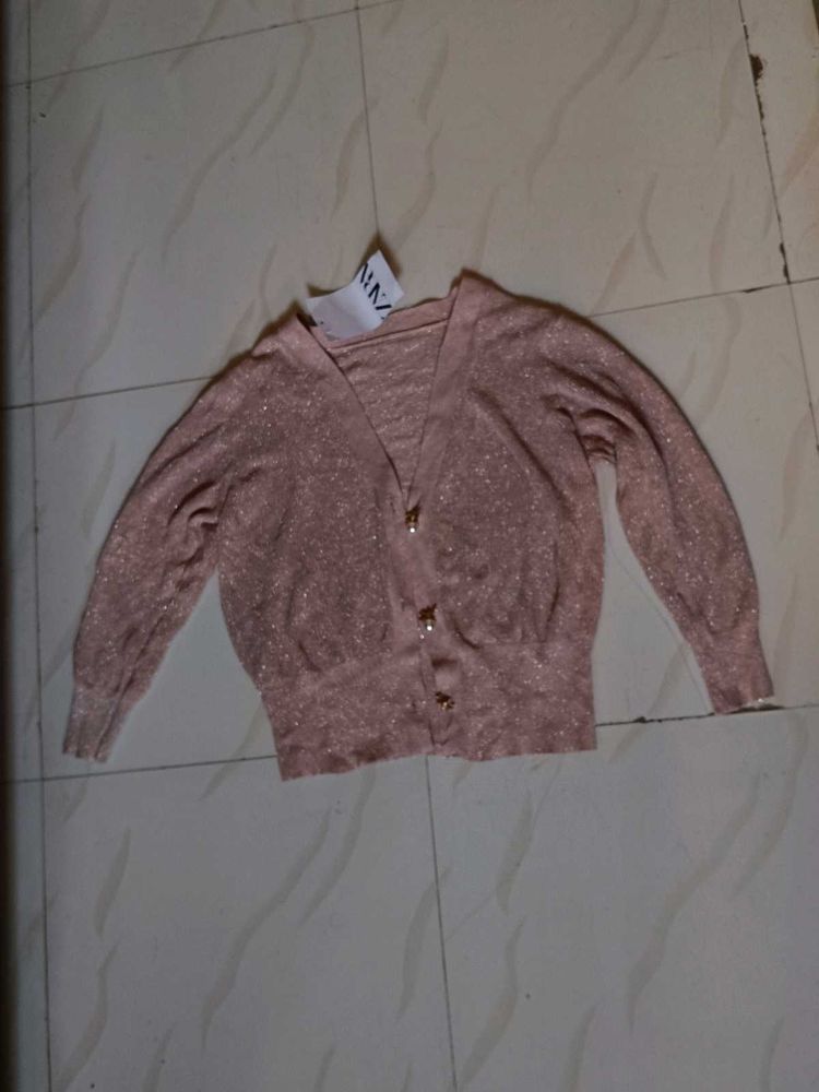 Elegant Blush Cardigan