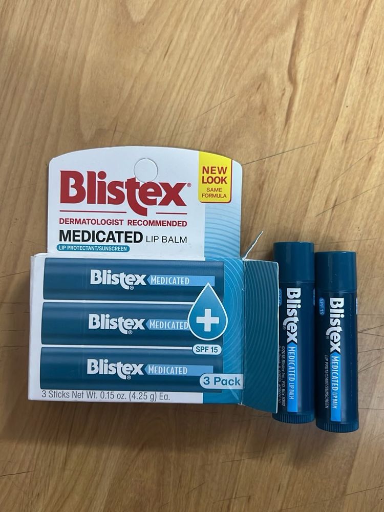 Blistex Medicated Lip Balm (Imported) - 2 Pack