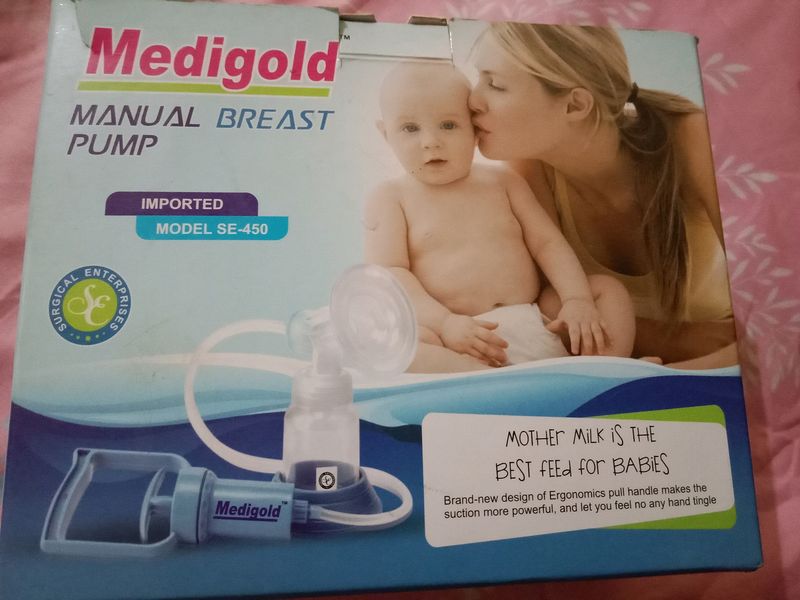 Medigold Manual Breast Pump ...See Last Pic Small  Cut But it&#39;s Working Good No Any Daut Grab Fast 🤗