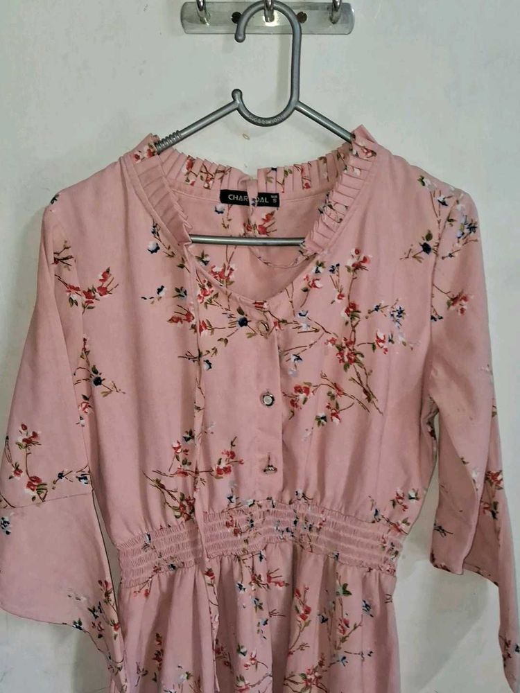Floral Pink Dress