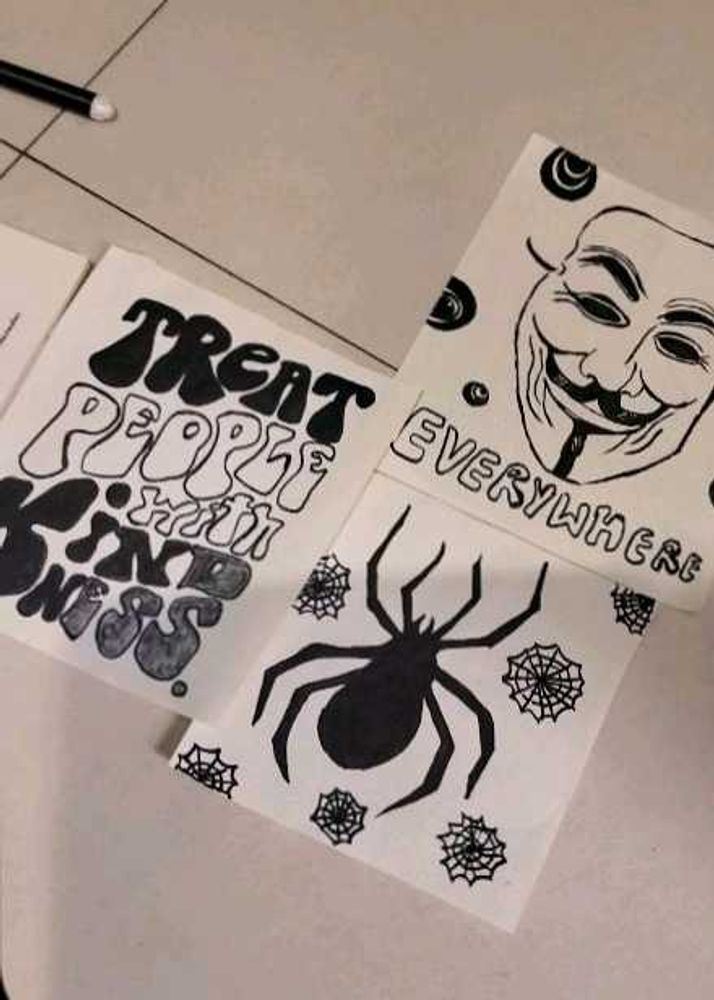 Wall Decor Drawing Papers