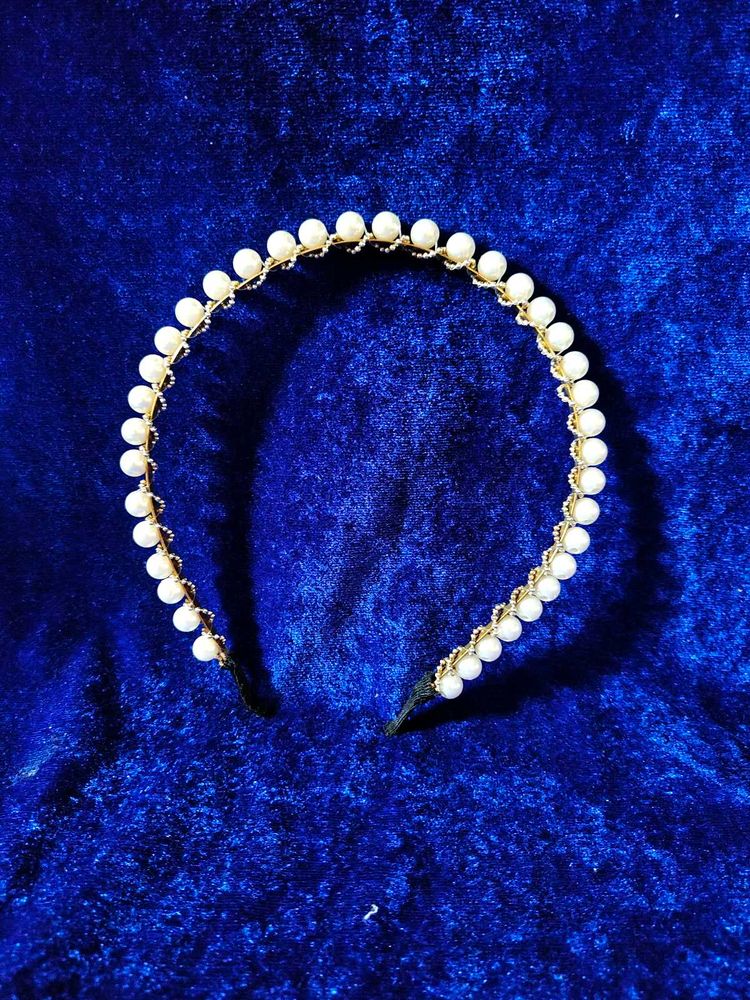 Pearl Embellished Headband