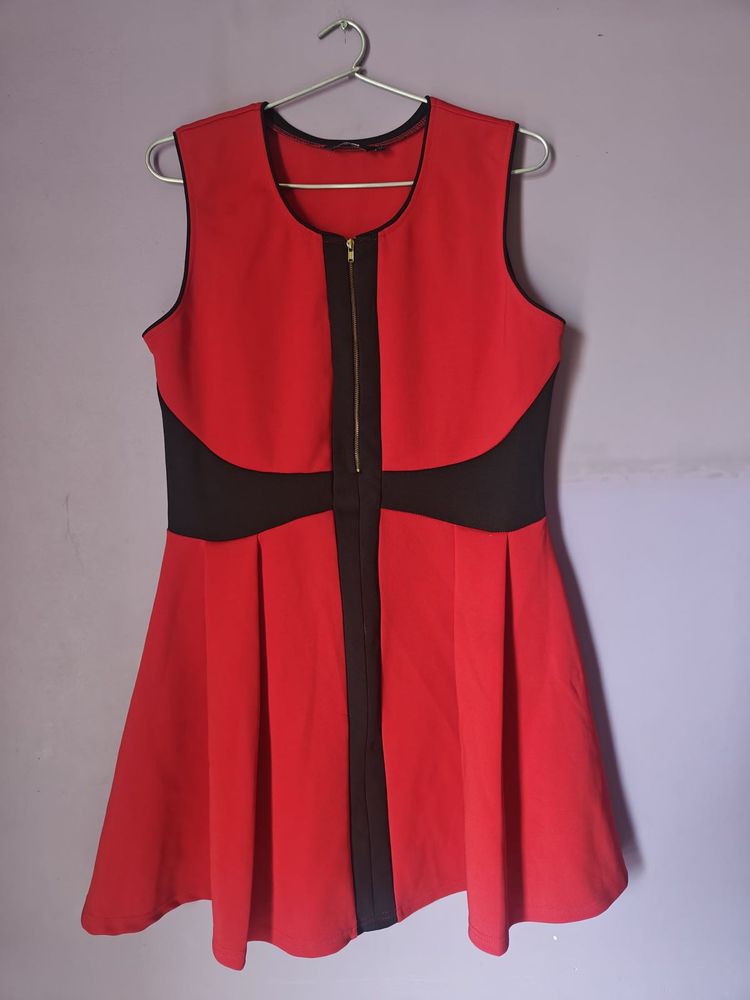 Red &amp; Black Dress