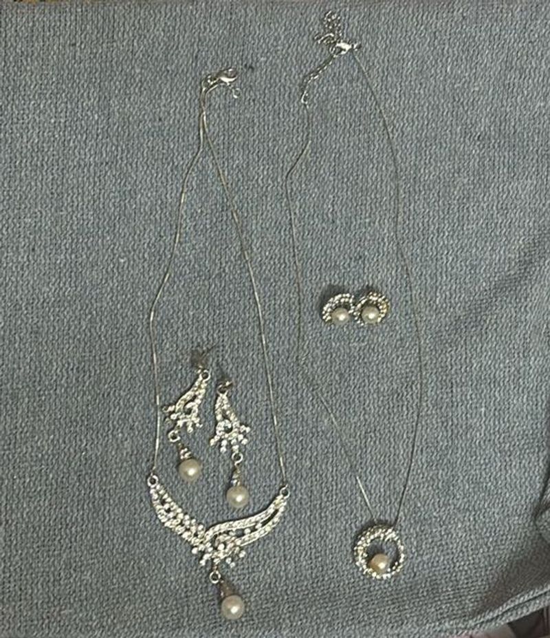 Elegant Necklace &amp; Earring Sets ✨🫶🏻🤌