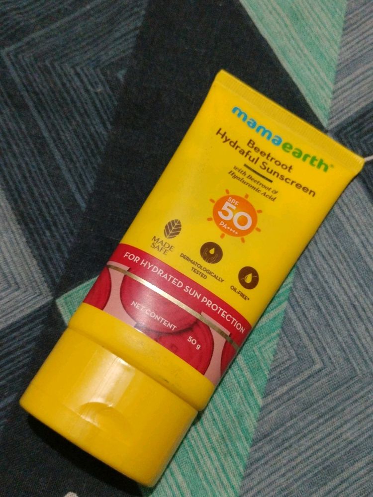 Mamaearth Beetroot Sunscreen