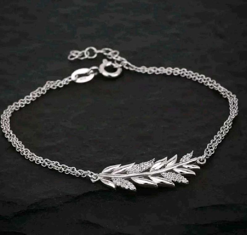 2 Real Silver Bracelets With 925 Hallmark