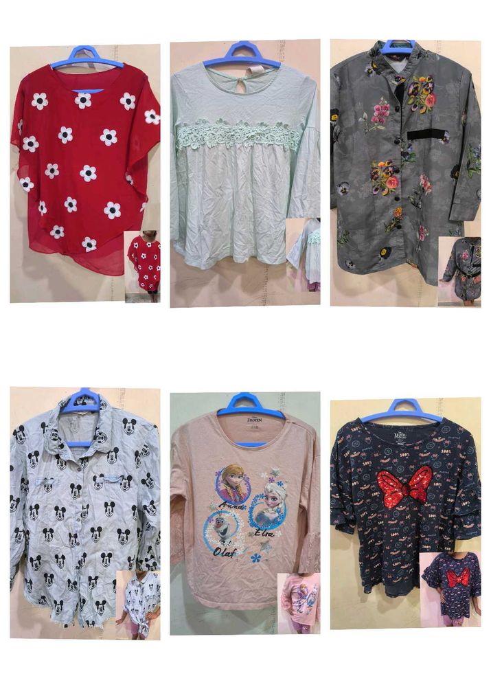 Tops for girls!