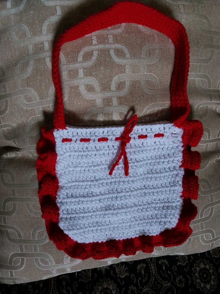 Crochete Hand Bag , Adustable , #new .