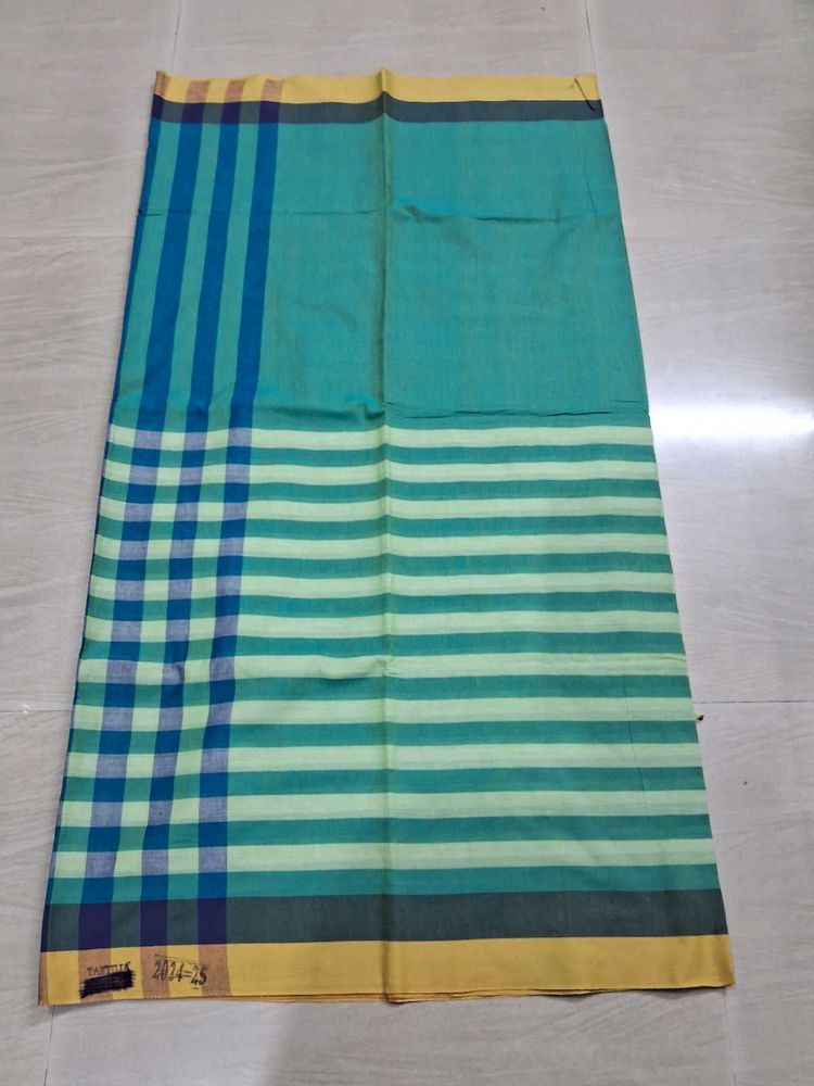 Striped Cotton Saree