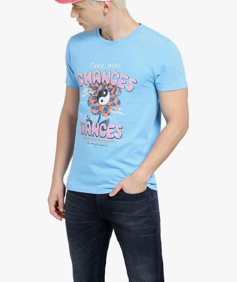 Mens Graphic Printed T-shirt