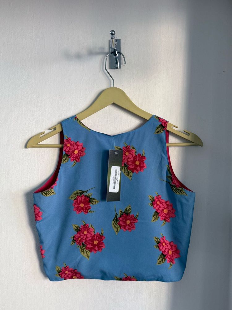 Floral Crop Top