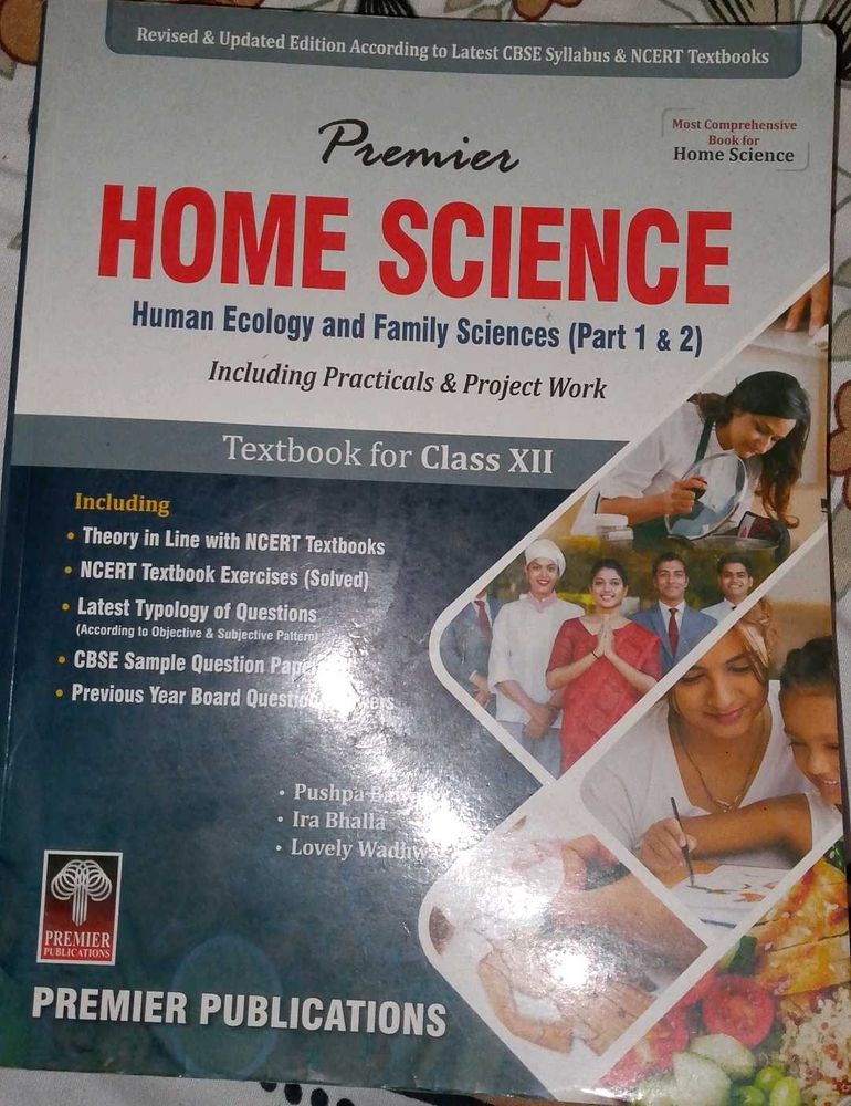Premier Home Science Class XII Textbook