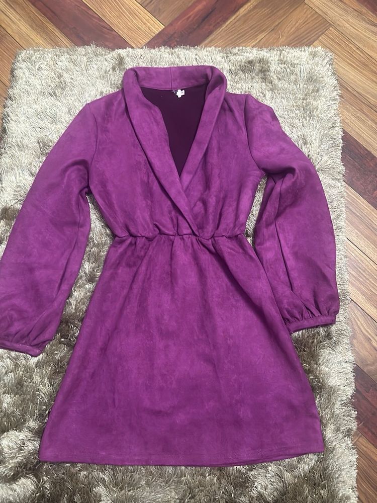 Purple Mini Dress