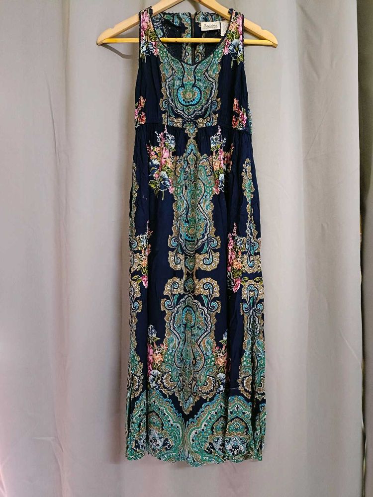Paisely Print Dress 👗