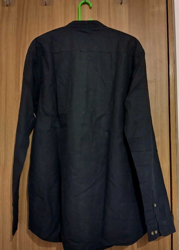Men&#39;s Black Casual Shirt