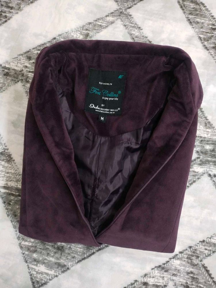 Elegant Velvet Jacket