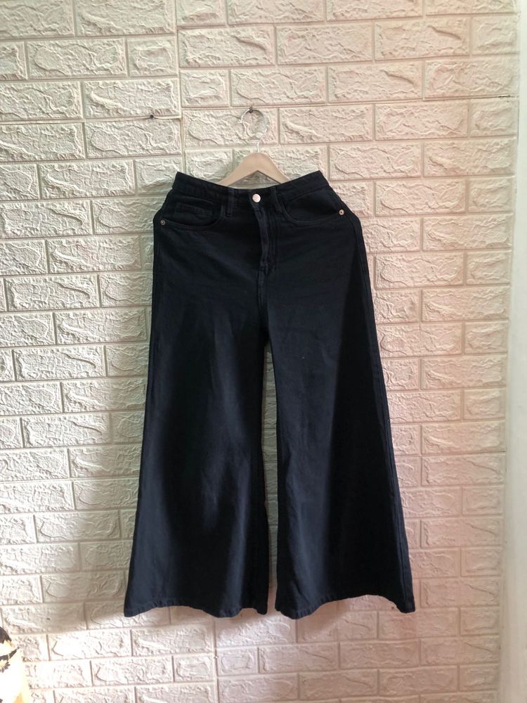 Wide Leg Black Jeans🌷