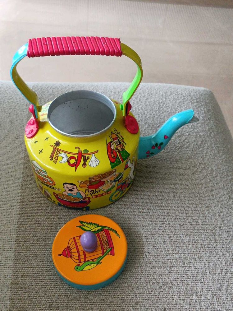 Brand new hand painted teapot