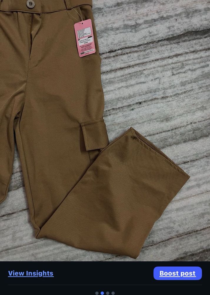 Khaki Cargo Pants
