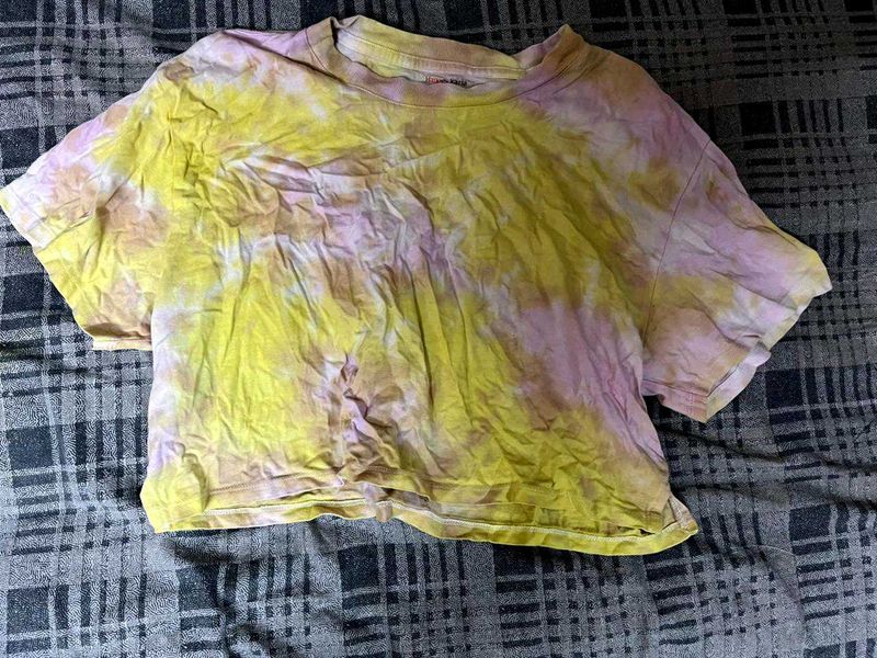 Tie-dye Crop Top