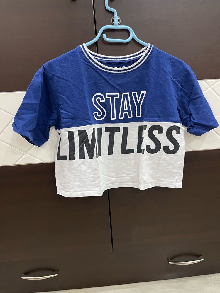 Oversized Stay Limitless Tshirt