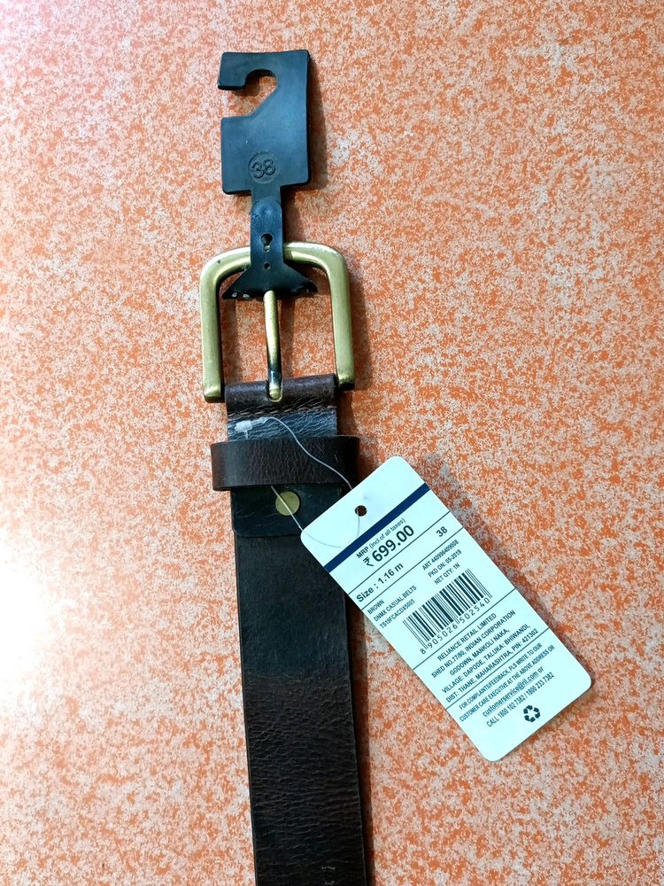 Dnmx Org. Geniune Leather Belt
