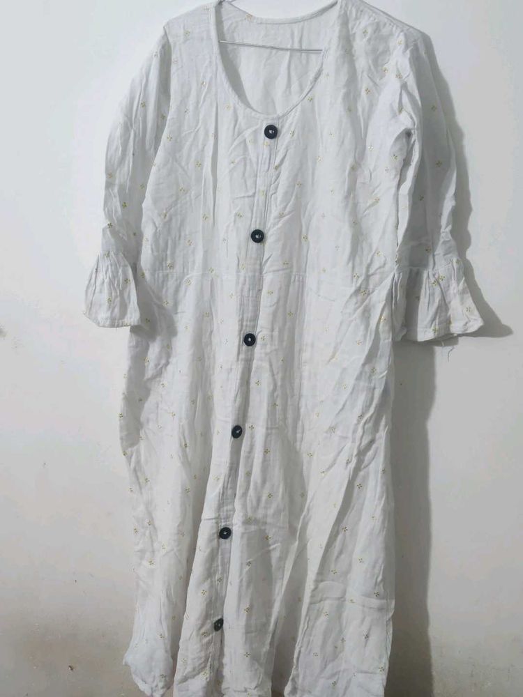 White Cotton Suit