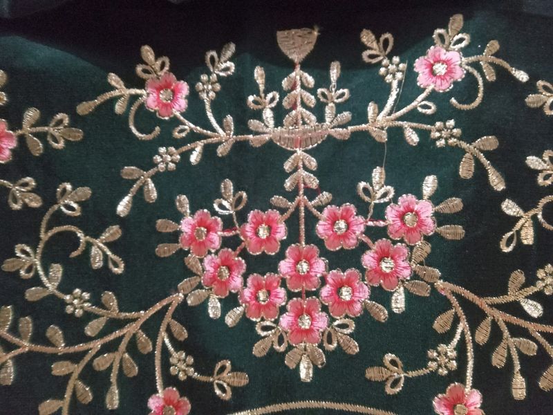 Embroidery Semi Stiched Lehnga Choli