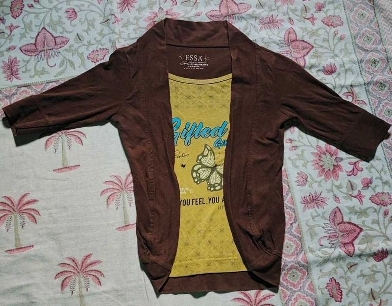 Cute Brown Top