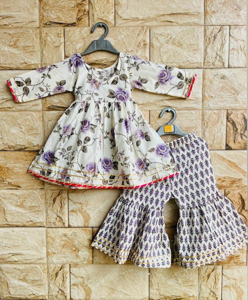 Kurti &amp; Sharara Set