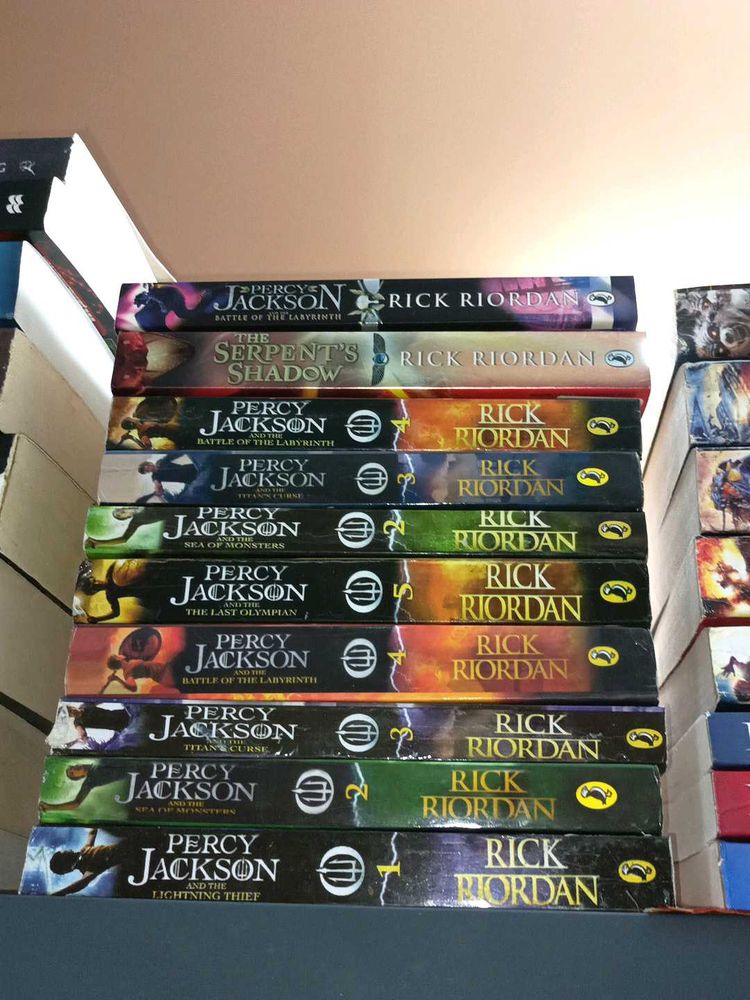 Percy Jackson Hardcover Book Set
