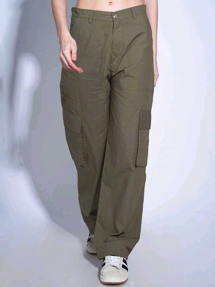 Olive Green Cargo Pants