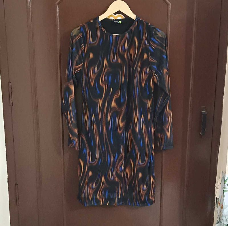 Multicoloured Bodycon Dress