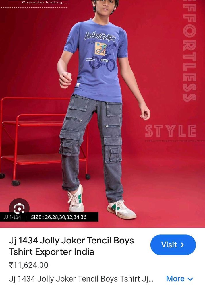 Boys' Graphic Print Tee