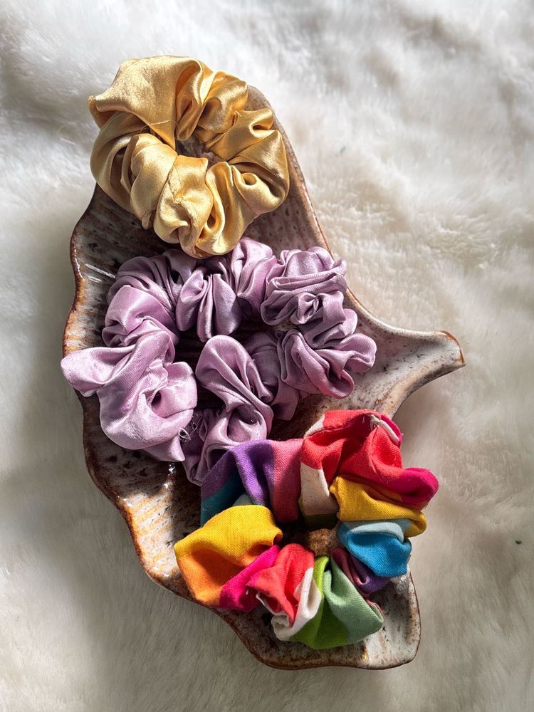 Colorful Scrunchie Set